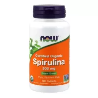 Спирулина Spiruline от NOW Foods 100таб