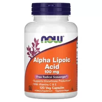 Альфа Липоевая кислота Alpha Lipoic Acid от NOW Foods 120 кап