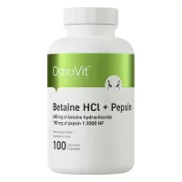 Бетаин HCl + Пепсин, OstroVit, 100 капс