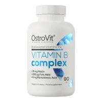 Комплекс витаминов Б Vitamin B Complex от Ostrovit 90таб