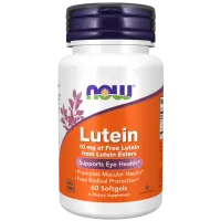 Лютеин 10 мг Lutein от Now Foods 60softgels