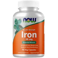 Железо (Iron) от NOW (90 cap) 36 mg